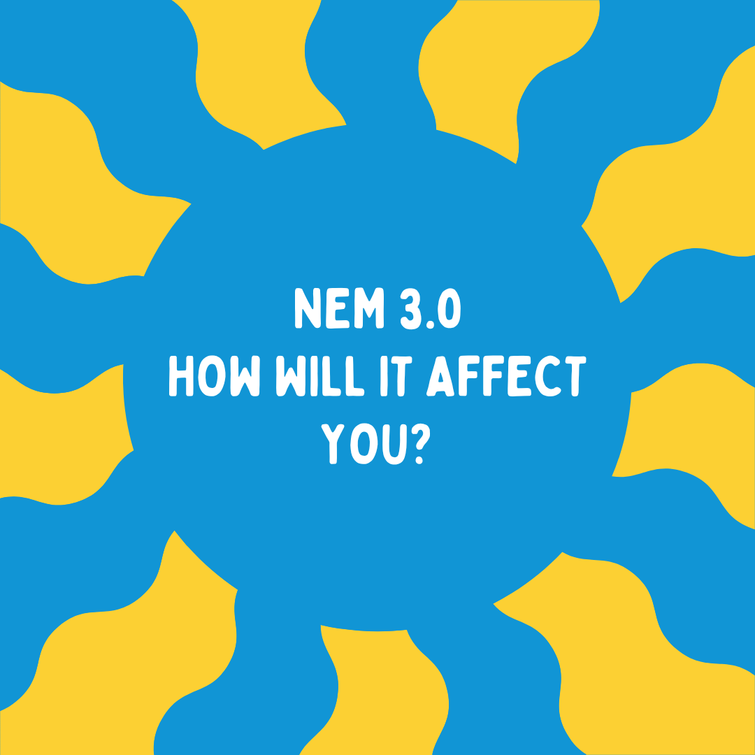 How will NEM 3.0 will affect you? Graphic